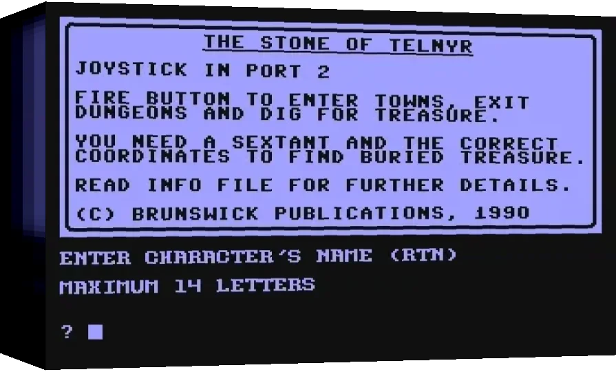 Telnyr I : The Stone of Telnyr — box-3D (WOR)
