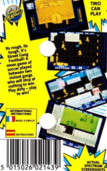 Street Gang Football — box-2D-back (EU)