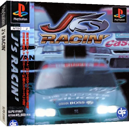 J's Racin' — box-3D (JP)
