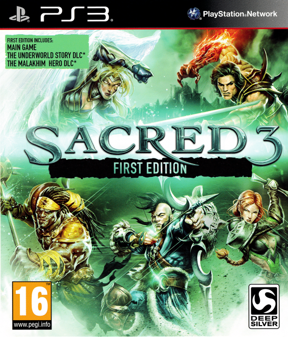 Sacred 3 box art