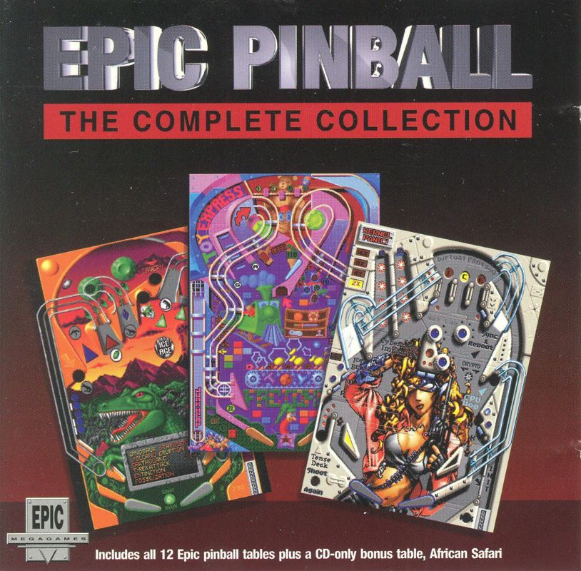Epic Pinball - The Complete Collection — box-2D (CUS)
