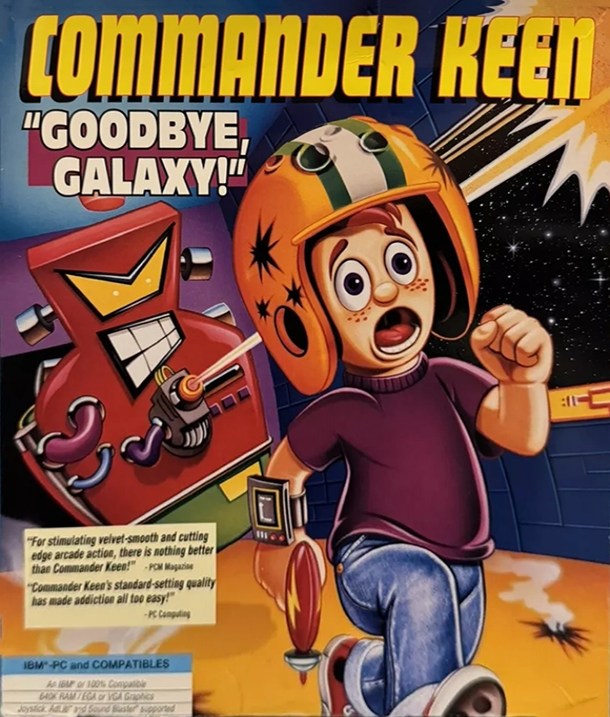 Commander Keen 5 - The Armageddon Machine box art