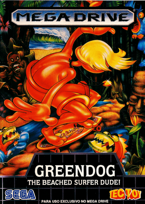 Greendog - The Beached Surfer Dude! — box-2D (BR)