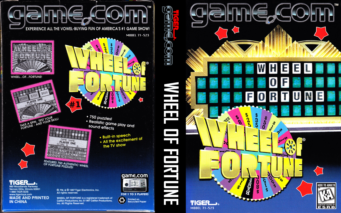 Wheel Of Fortune — box-texture (US)