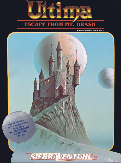 Ultima - Escape From Mount Drash box art