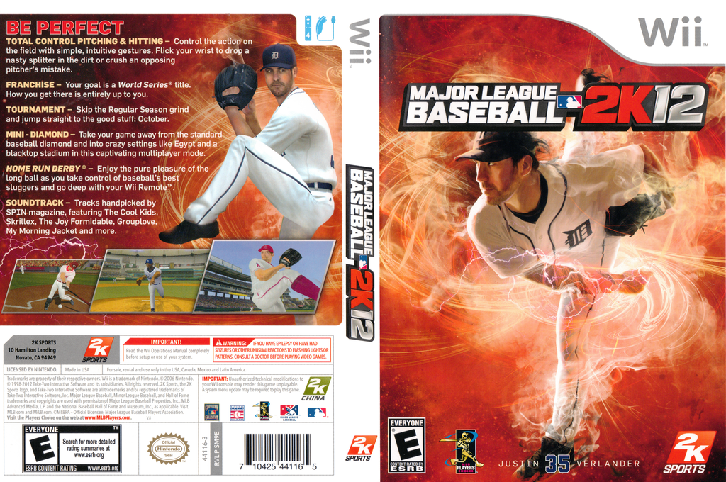 Major League Baseball 2K12 — box-texture (US)