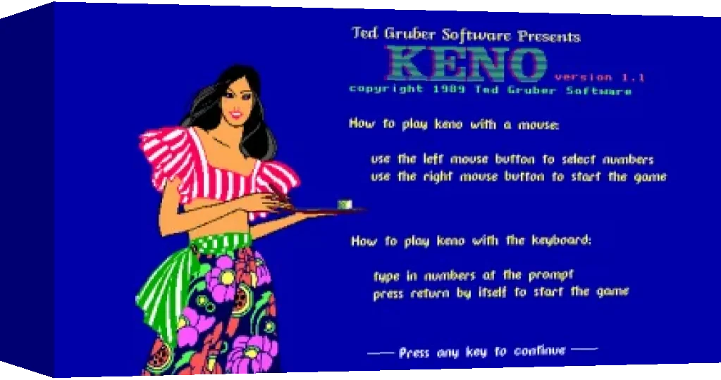Keno — box-3D (WOR)