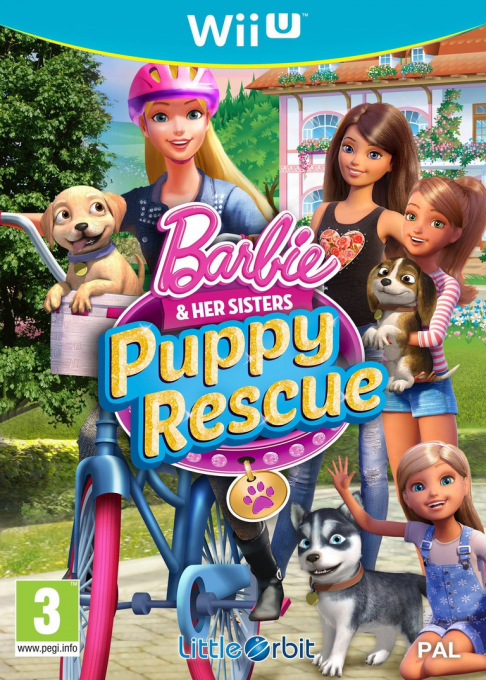 Barbie & Her Sisters - Puppy Rescue — box-2D (EU)