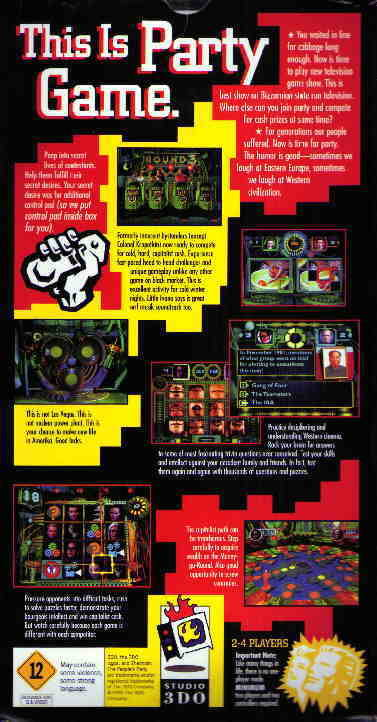 Zhadnost - The People's Party — box-2D-back (US)