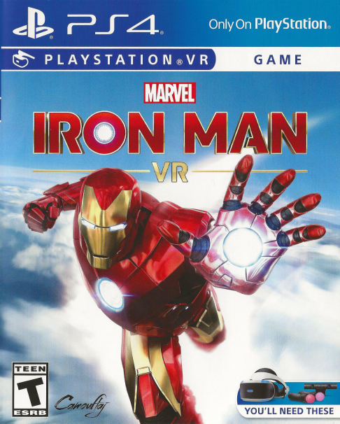 Marvel Iron Man VR box art