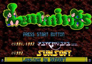 Lemmings — sstitle (WOR)