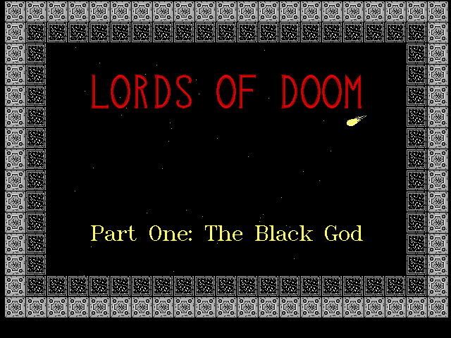 Lords of Doom - Part One - The Black God box art