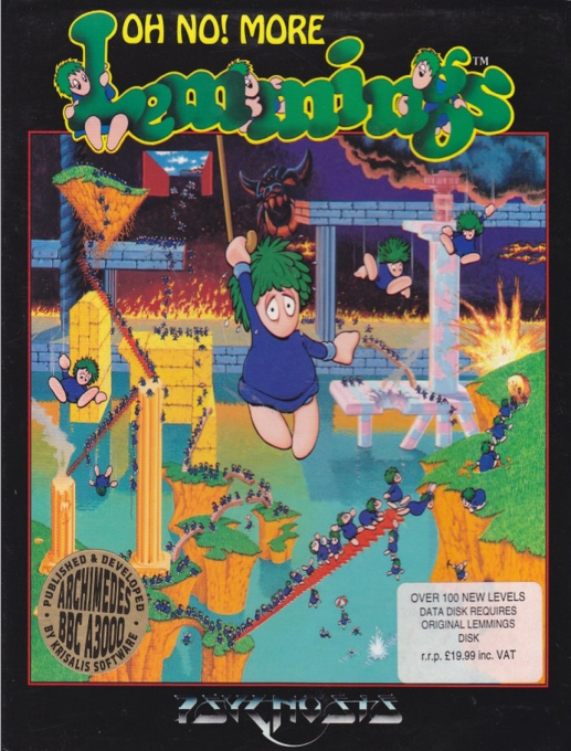Oh, No! More Lemmings! — box-2D (UK)