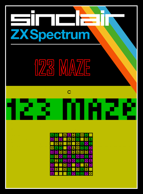 123 Maze box art