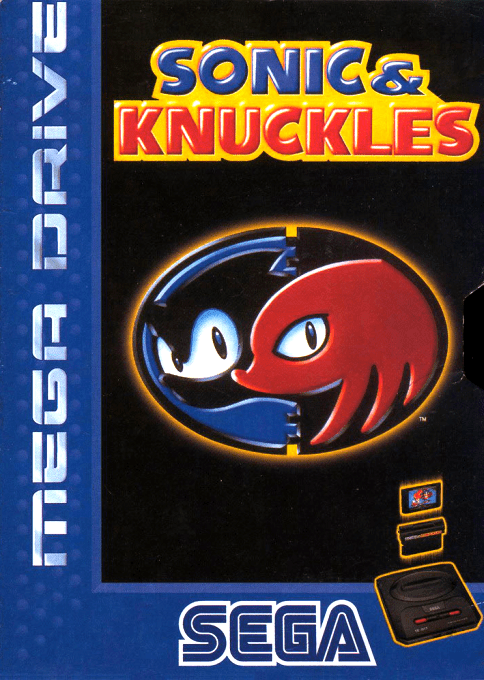 Sonic & Knuckles + Sonic The Hedgehog 2 — box-2D (EU)