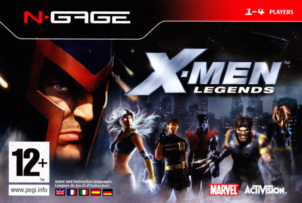 X-Men Legends — box-2D (EU)