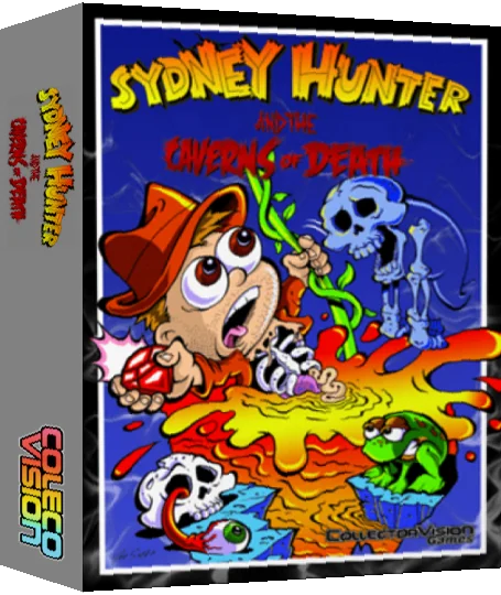 Sydney Hunter and the Caverns of Death — box-3D (WOR)