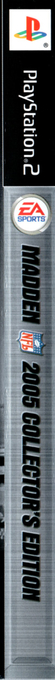 Madden NFL Super Bowl 2005 — box-2D-side (US)