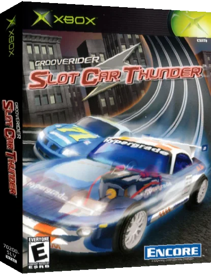 Grooverider - Slot Car Thunder — box-3D (US)