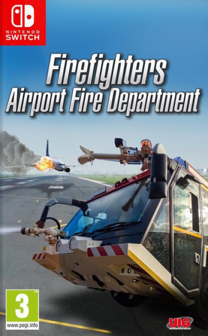 Firefighters - Airport Fire Department box art
