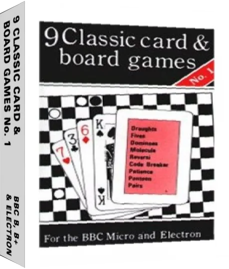 9 Classic card and board games : No. 1 — box-3D (WOR)
