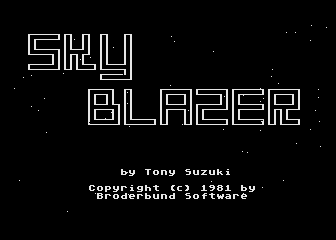 Sky Blazer — sstitle (WOR)
