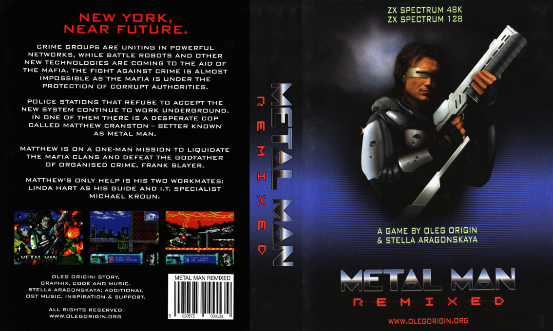 Metal Man Remixed — box-texture (EU)