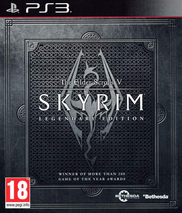 Elder Scrolls V, The - Skyrim - Legendary Edition — box-2D (EU)