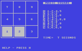 Magic Square — ss (EU)