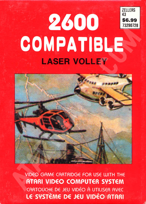 Laser Volley box art