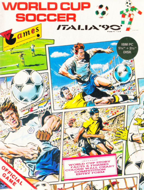 World Cup Soccer - Italia '90 — box-2D (EU)