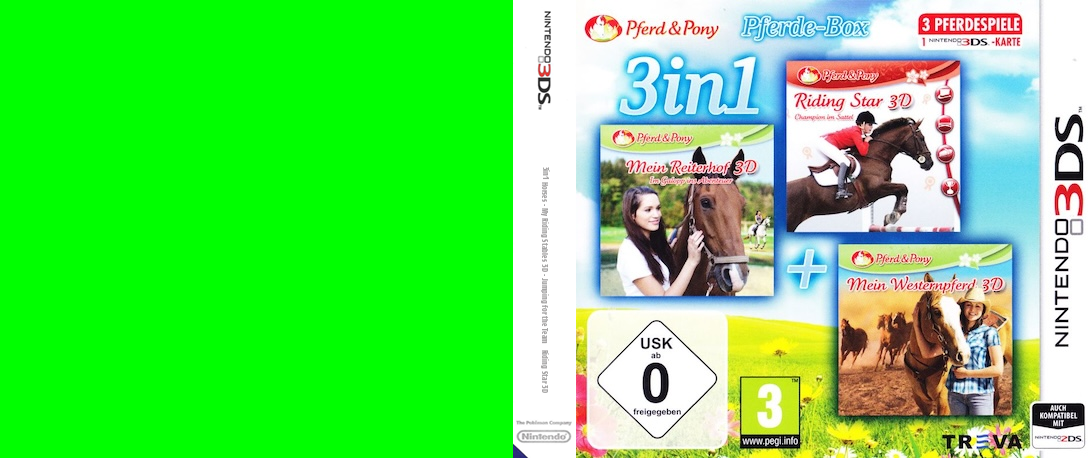 3in1 Horses - My Riding Stables 3D - Jumping for the Team + Riding Star 3D + My Western Horse 3D — box-texture (EU)