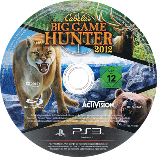 Cabela's Big Game Hunter 2012 — support-texture (EU)