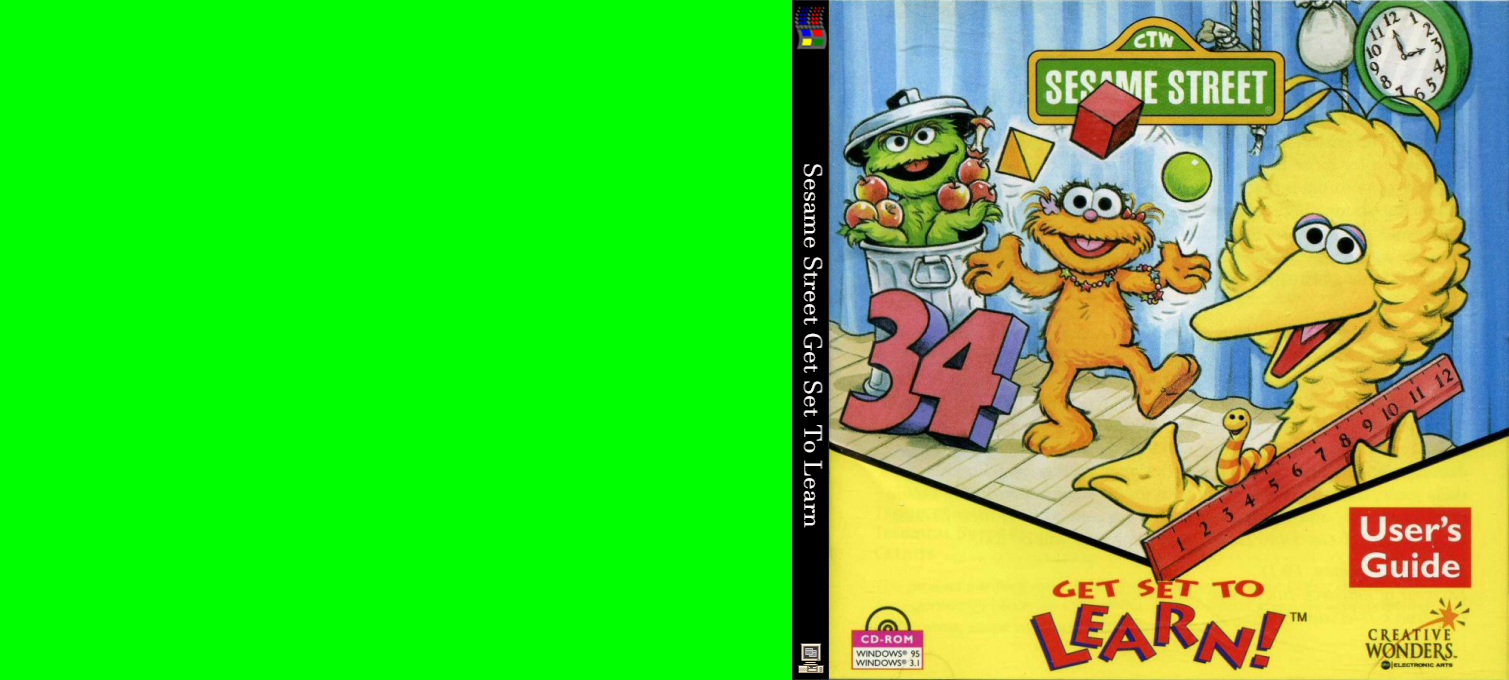 Sesame Street: Get Set to Learn — box-texture (CUS)