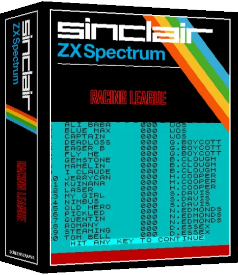 Racing League — box-3D (SS)