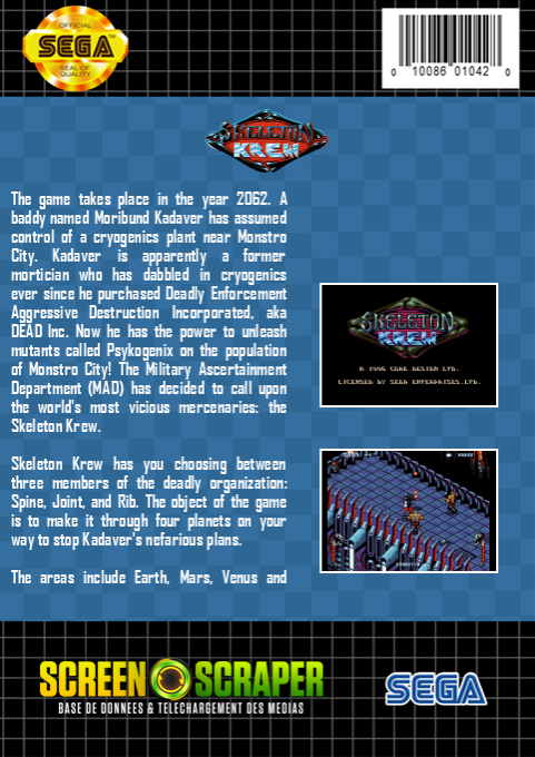 Skeleton Krew — box-2D-back (SS)