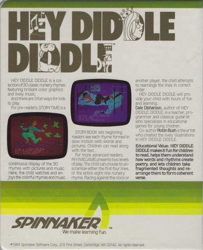 Hey Diddle Diddle — box-2D-back (US)