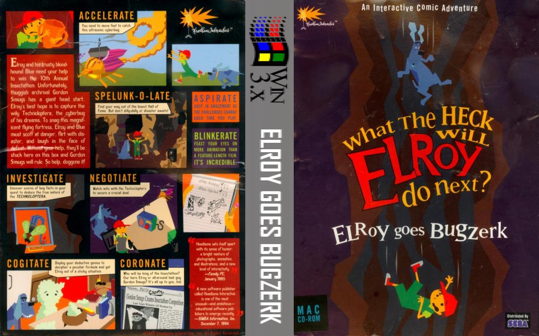 Elroy Goes Bugzerk — box-texture (WOR)