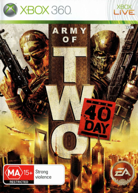 Army Of Two - Le 40ème Jour — box-2D (AU)