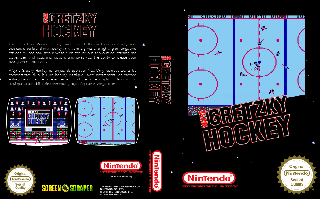 Wayne Gretzky Hockey — box-texture (SS)