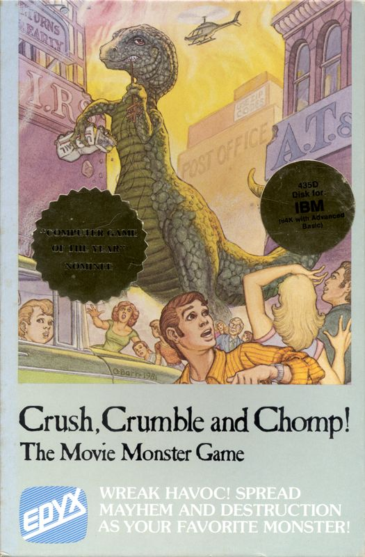 Crush, Crumble And Chomp! box art