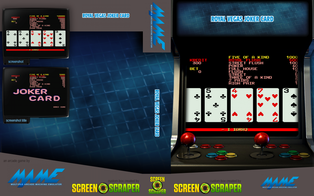 Royal Vegas Joker Card — box-texture (SS)