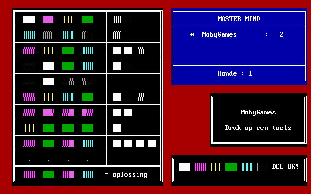 Master Mind — ss (WOR)