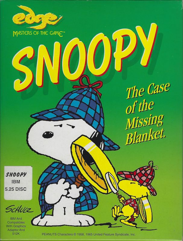 Snoopy - The Cool Computer Game box art
