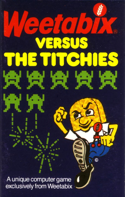 The Weetabix versus the Titchies box art