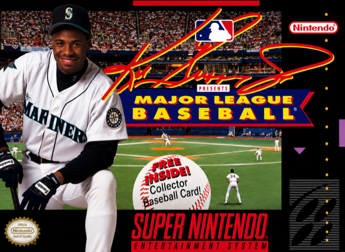 Ken Griffey Jr Presents Major League Baseball box art