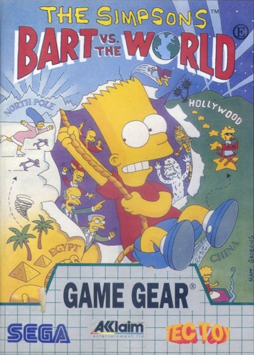 Simpsons - Bart Vs The World, The — box-2D (BR)