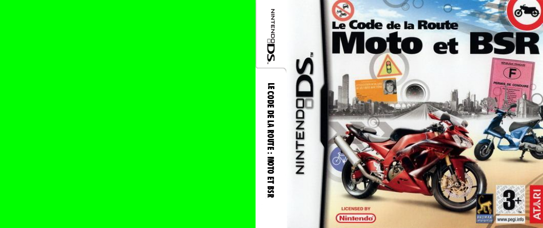 Code de la Route, Le - Moto et BSR — box-texture (FR)