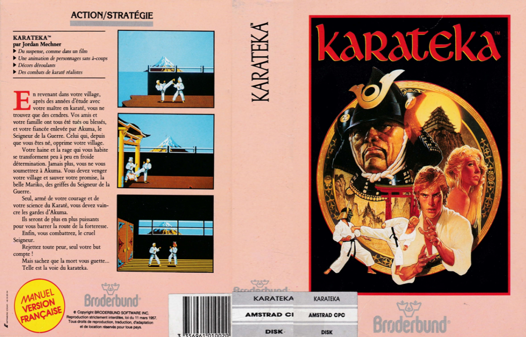 Karateka — box-texture (FR)