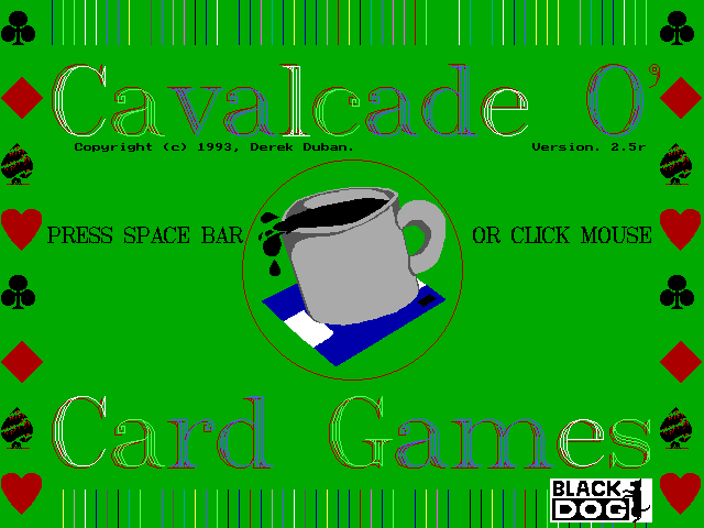 Cavalcade O' Card Games box art